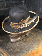 Load image into Gallery viewer, Vintage Rare Custom Hat , "sounds dangerous , but I crave it”