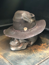 Load image into Gallery viewer, Vintage Rare Custom cowboy hat , "HARD WORKER"