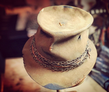 Load image into Gallery viewer, Vintage Rare Custom Hat , "You've got to feel it burn "   Made to order

