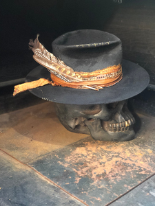 Vintage Rare Custom Hat , "Broke from my head down"
